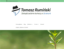 Tablet Screenshot of grazynawieczorek.pl